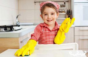 چگونه کودک خود را در کارهای خانه مشارکت دهیم؟