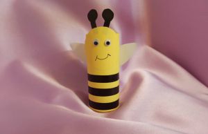 آموزش تصویری کاردستی زنبور